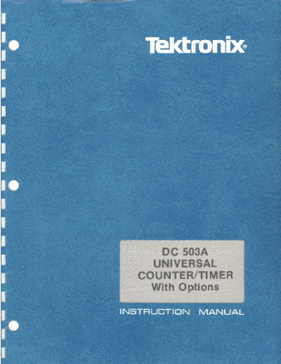 Tektronix DC503a  Tektronix DC503a.pdf