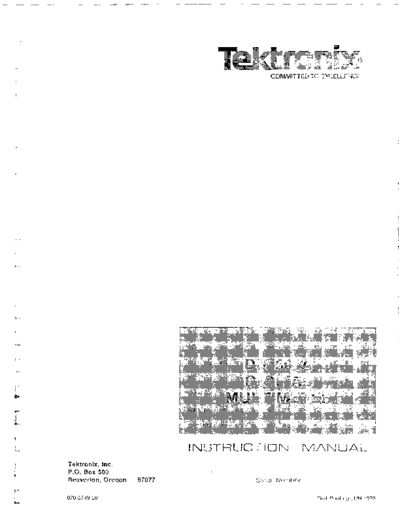 Tektronix DM501A-IM  Tektronix DM501A-IM.pdf