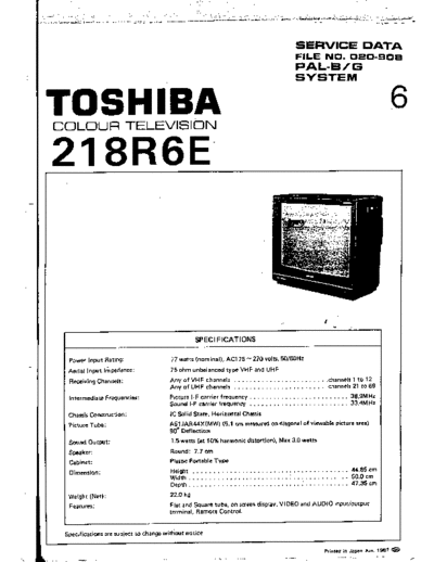 TOSHIBA toshiba 218r6e 119  TOSHIBA TV toshiba_218r6e_119.pdf