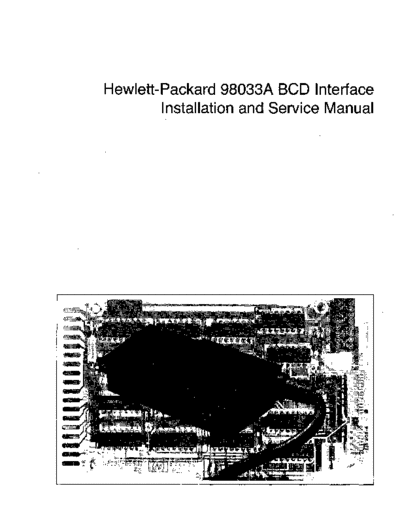 HP 98033-90000 bcdIntf Sep79  HP 98xx 98033-90000_bcdIntf_Sep79.pdf