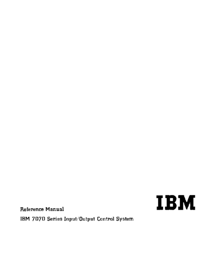 IBM C28-6175-1 7070 IOCS  IBM 7070 C28-6175-1_7070_IOCS.pdf
