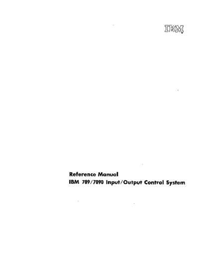 IBM C28-6100-2 7090 IOCS  IBM 7090 C28-6100-2_7090_IOCS.pdf