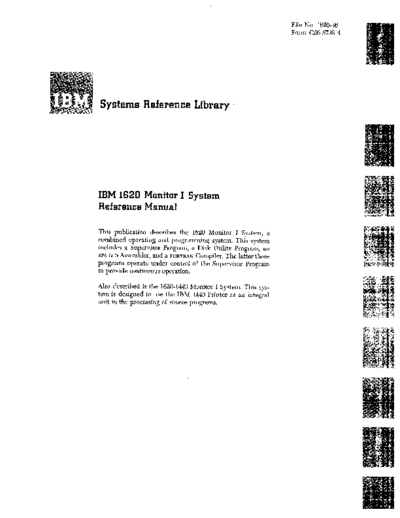 IBM C26-5739-4 monitorIrefMan  IBM 1620 C26-5739-4_monitorIrefMan.pdf