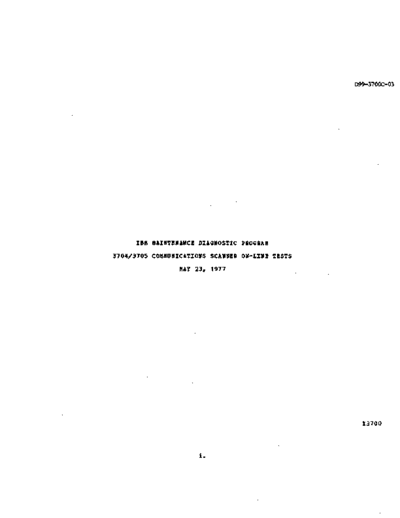 IBM D99-3700C scannerOnlineTest May77  IBM 370x D99-3700C_scannerOnlineTest_May77.pdf