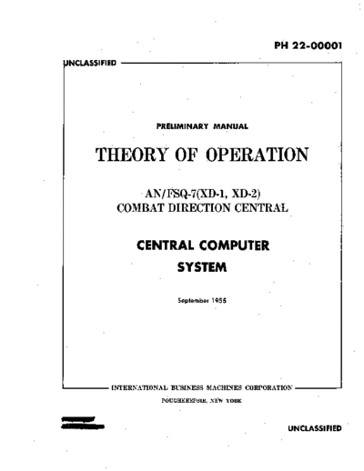 IBM 22-00001 Central Computer System Preliminary Sep55  IBM sage 22-00001_Central_Computer_System_Preliminary_Sep55.pdf