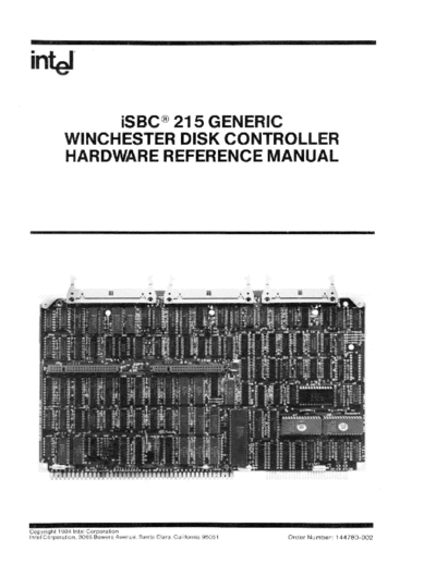Intel 144780-002 iSBC 215 Generic Winchester Disk Controller Hardware Reference Manual Dec84  Intel iSBC 144780-002_iSBC_215_Generic_Winchester_Disk_Controller_Hardware_Reference_Manual_Dec84.pdf