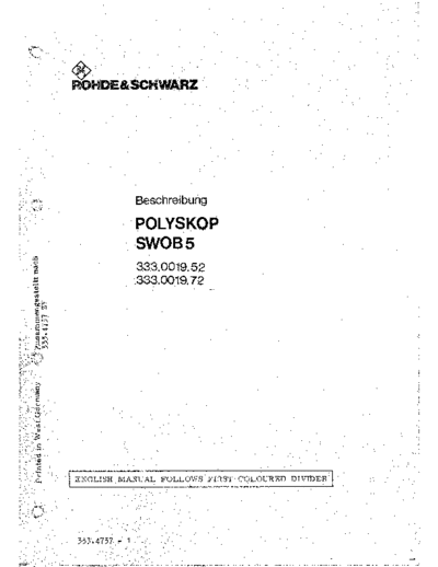 Rohde & Schwarz Manuel Allemand  Rohde & Schwarz swob5 Manuel Allemand.pdf