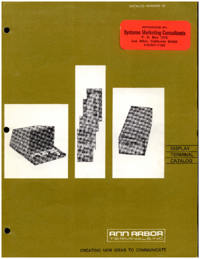 Ann Arbor Terminals Catalog#25 1975  . Rare and Ancient Equipment Ann Arbor Terminals Catalog#25_1975.pdf
