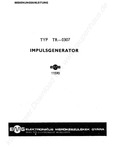 EMG TR-0307  . Rare and Ancient Equipment EMG TR-0307.pdf
