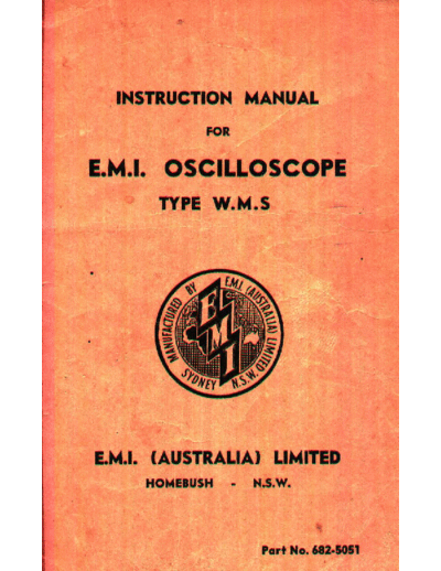 EMI wms oscilloscope  . Rare and Ancient Equipment EMI wms_oscilloscope.pdf