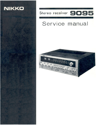 NIKKO hfe   9095 service en  NIKKO Audio 9095 hfe_nikko_9095_service_en.pdf
