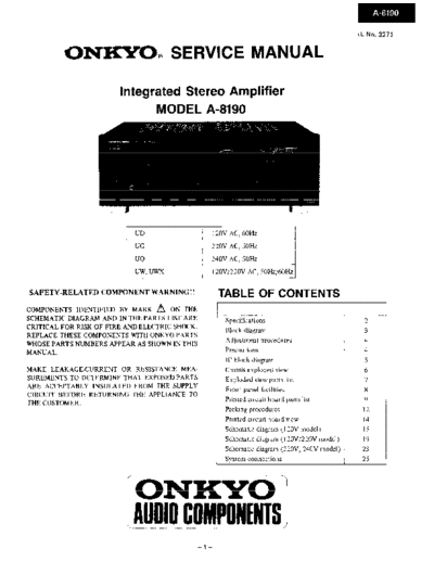 ONKYO A-8190  ONKYO Audio A-8190 A-8190.pdf