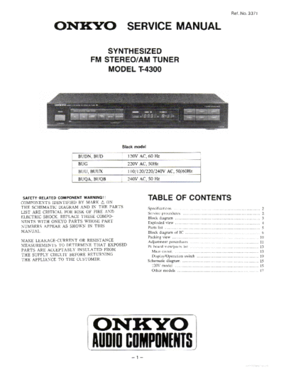 ONKYO hfe   t-4300 service en  ONKYO Audio T-4300 hfe_onkyo_t-4300_service_en.pdf