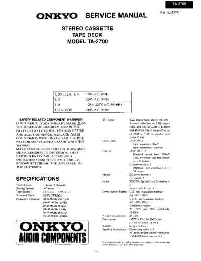 ONKYO hfe   ta-2700 service  ONKYO Audio TA-2700 hfe_onkyo_ta-2700_service.pdf