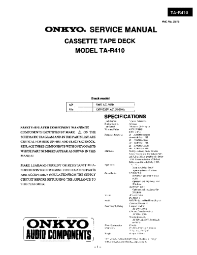 ONKYO hfe   ta-r410 service  ONKYO Audio TA-R410 hfe_onkyo_ta-r410_service.pdf