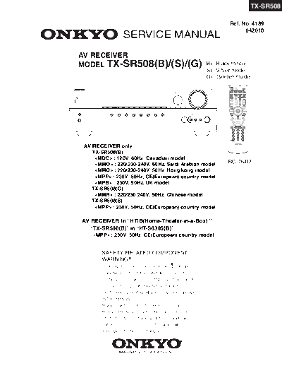 ONKYO tx-sr508  ONKYO Audio TX-SR508 onkyo_tx-sr508.pdf