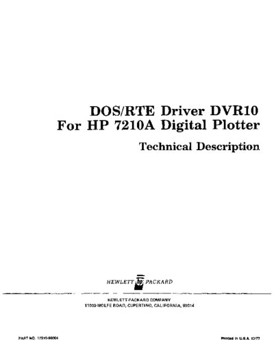 HP 17210-90004 Dec-1977  HP 1000 RTE-IVB 17210-90004_Dec-1977.pdf