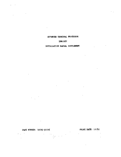 HP 30145-90006 Advanced Terminal Processor DSN ATP Installation Manual Supplement Oct1982  HP 3000 interfaces 30145-90006_Advanced_Terminal_Processor_DSN_ATP_Installation_Manual_Supplement_Oct1982.pdf