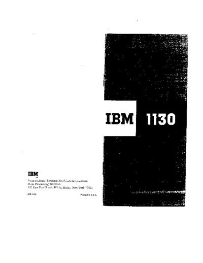 IBM 520-1106 1130pocketSummary  IBM 1130 pocket_cards 520-1106_1130pocketSummary.pdf
