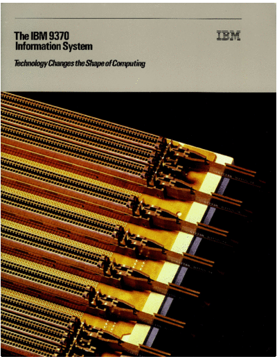 IBM G580-1004-2 The IBM 9370 Information System 1986  IBM 370 9370 G580-1004-2_The_IBM_9370_Information_System_1986.pdf