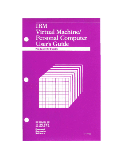 IBM 6137739 VM PC Users Guide Dec84  IBM pc vm_pc 6137739_VM_PC_Users_Guide_Dec84.pdf