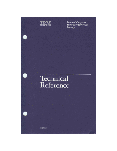 IBM 6025008 PC Technical Reference Aug81  IBM pc pc 6025008_PC_Technical_Reference_Aug81.pdf