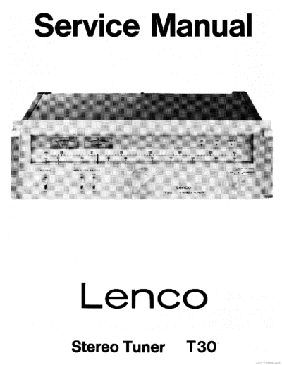 LENCO hfe lenco t-30 service en  LENCO Audio T-30 hfe_lenco_t-30_service_en.pdf