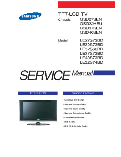 Samsung samsung gsd27sen chassis le27s73bd lcd  Samsung LCD TV GSD27SEN  chassis LE27S73BD samsung_gsd27sen_chassis_le27s73bd_lcd.pdf