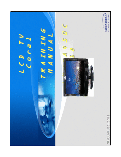 Samsung Samsung LN22A450C1DXZA Training Book  Samsung LCD TV LN22A450C1DXZA Training Book.pdf Samsung LN22A450C1DXZA Training Book.pdf