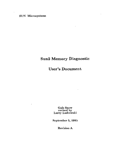 sun Sun-2 Memory Diagnostic Sep85  sun sun2 diag Sun-2_Memory_Diagnostic_Sep85.pdf