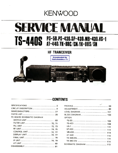 Kenwood TS440S  Kenwood TS440S.pdf