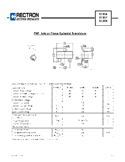 RCA bc856-bc857-bc858  . Electronic Components Datasheets Active components Transistors RCA bc856-bc857-bc858.pdf