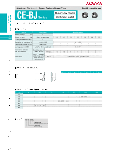 Suncon [SMD] CE-BJ Series  . Electronic Components Datasheets Passive components capacitors Suncon Suncon [SMD] CE-BJ Series.pdf