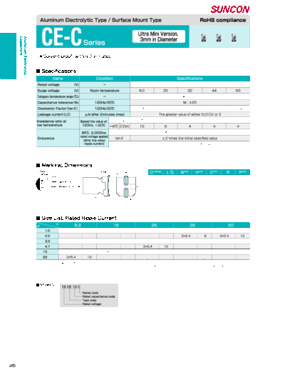 Suncon [SMD] CE-C Series  . Electronic Components Datasheets Passive components capacitors Suncon Suncon [SMD] CE-C Series.pdf