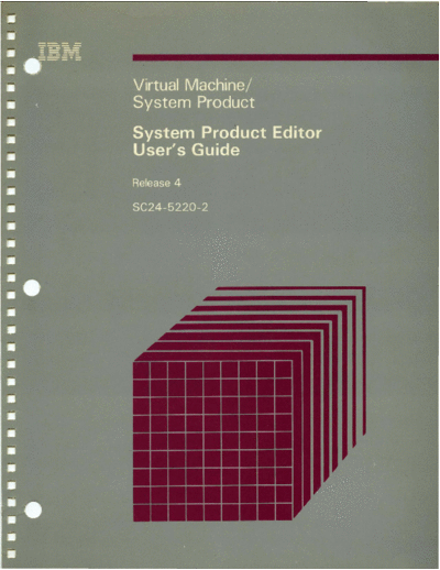 IBM SC24-5220-2 VM SP System Product Editor Users Guide Release 4 Dec84  IBM 370 VM_SP Release_4_Dec84 SC24-5220-2_VM_SP_System_Product_Editor_Users_Guide_Release_4_Dec84.pdf