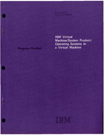IBM GC19-6212-0 VM SP Operating Systems in a Virtual Machine Sep80  IBM 370 VM_SP Release_1 GC19-6212-0_VM_SP_Operating_Systems_in_a_Virtual_Machine_Sep80.pdf