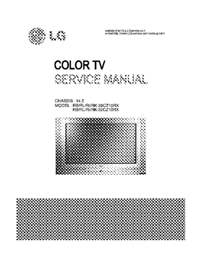 LG 14[1].2 LG Service Manual 1of 5  LG TV 14.2 LG CHASSIS 14.2 14[1].2 LG Service Manual 1of 5.pdf