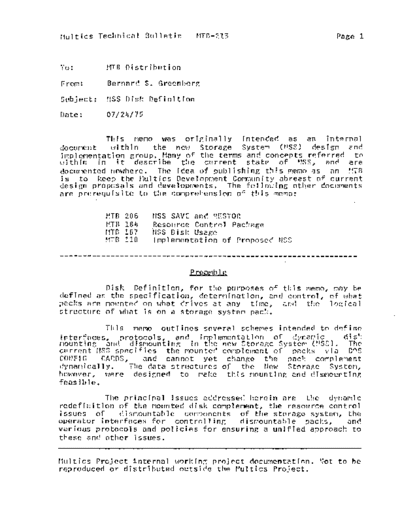 honeywell MTB-213  honeywell multics redell mtb MTB-213.pdf