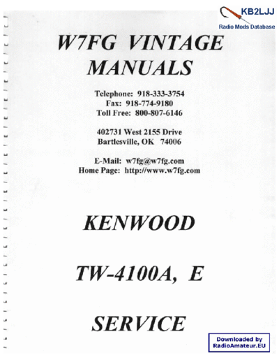 Kenwood TW4100 serv  Kenwood TW4100_serv.pdf