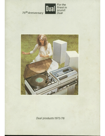 DUAL 1975-1  . Rare and Ancient Equipment DUAL Audio Old 1975-1.pdf