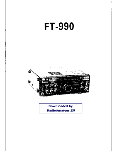 YAESU FT990  YAESU FT990.pdf