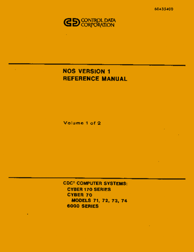 cdc 60435400J NOS Version 1 Reference Volume 1 Aug79  . Rare and Ancient Equipment cdc cyber nos 60435400J_NOS_Version_1_Reference_Volume_1_Aug79.pdf