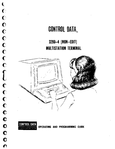 cdc 82142800 3290 Non-Edit Multistation Terminal Operating and Programming  . Rare and Ancient Equipment cdc terminal 3290 82142800_3290_Non-Edit_Multistation_Terminal_Operating_and_Programming.pdf