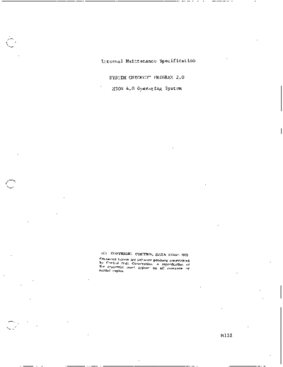 cdc M152 MSOS 4.0 System Checkout 2.0 IMS 1973  . Rare and Ancient Equipment cdc 1700 msos M152_MSOS_4.0_System_Checkout_2.0_IMS_1973.pdf