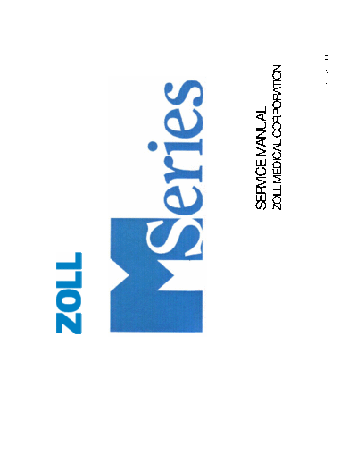 . Various Zoll M - Service manual  . Various Defibrillators and AEDs Zoll_M_-_Service_manual.pdf