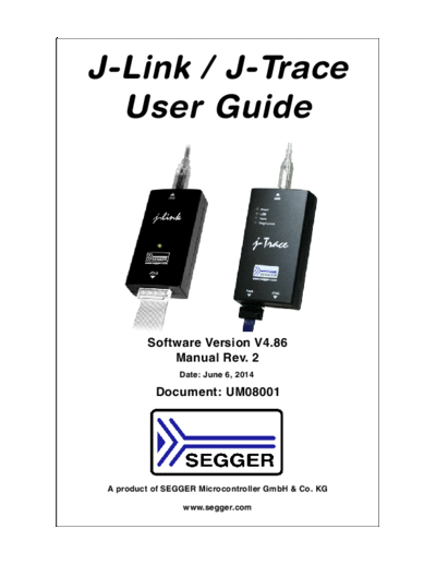 SEGGER UM08001 JLink(1)  . Rare and Ancient Equipment SEGGER UM08001_JLink(1).pdf