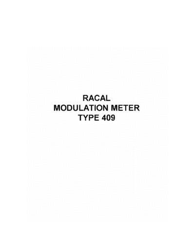 Racal 409  . Rare and Ancient Equipment Racal 409.pdf