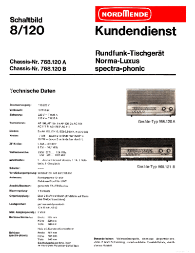Nordmende nordmende norma-luxus spectra 768.120a b  Nordmende Audio Norma-Luxus Spectra nordmende_norma-luxus_spectra_768.120a_b.pdf