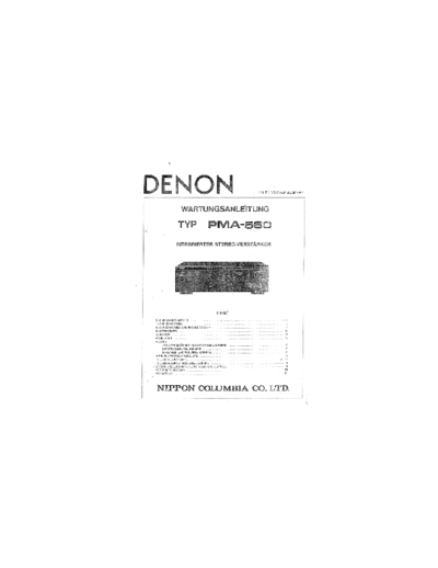 DENON hfe   pma-560 service de  DENON Audio PMA-560 hfe_denon_pma-560_service_de.pdf