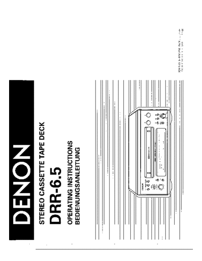 DENON DRR6.5  DENON Audio DRR-6.5 DRR6.5.pdf